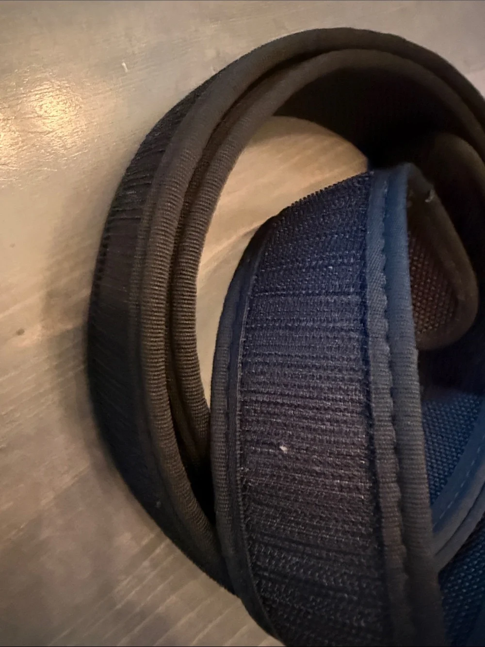 Bianchi Black Velcro Support Belt for Men – worn under duty belt Police/security